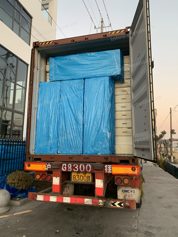 Indonesia Blast Freezer Container Loading
