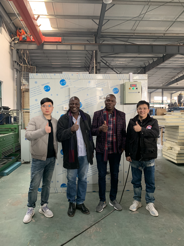 Benin Clients Visit Our YOYCOOL Factory